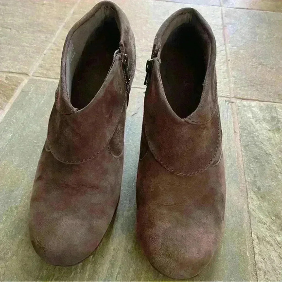 Clarks Women’s Kalea Aleita Ankle Boots Size 8.0 Brown Upper Suede - Picture 11 of 15